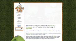 Desktop Screenshot of demesnefarmcampsite.co.uk